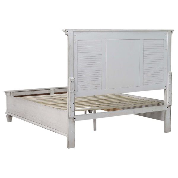 Franco Ivory Eastern King Storage Bed on Sale