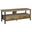 Ruston Brown 59  Tv Stand For Discount