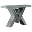 Taffeta Silver Sofa Table on Sale