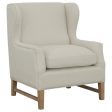 Fleur Beige Accent Chair For Discount