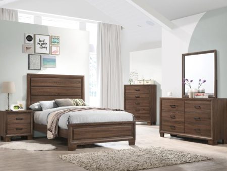 Brandon Brown Full Bed 5 Pc Set For Cheap