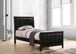 Carlton Brown Twin Bed Cheap