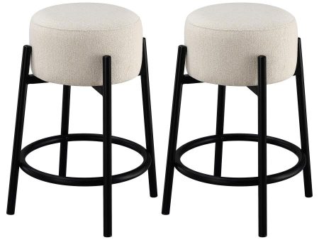 Leonard Beige Counter Stool Supply