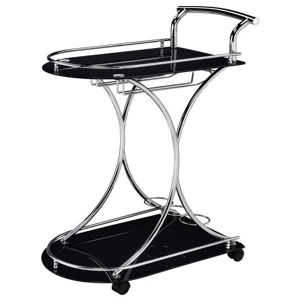 Elfman Silver Bar Cart Online Hot Sale