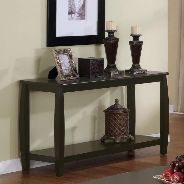 Dixon Brown Sofa Table Discount