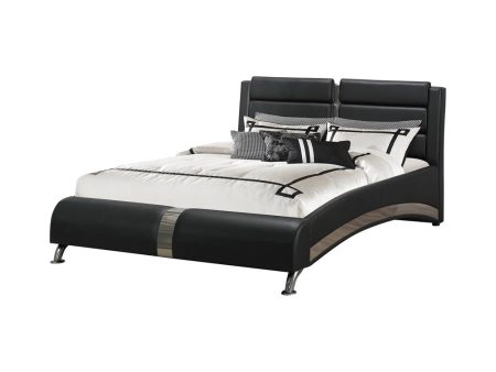 Jeremaine Black California King Bed Online now