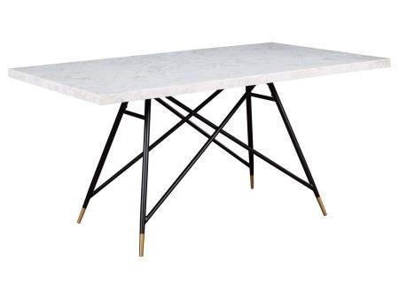 Gabrielle White Dining Table For Cheap