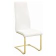 Montclair White Side Chair For Sale