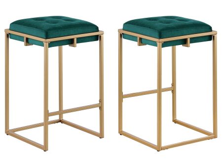 Nadia Green Counter Stool Discount