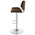 Folsom Black Adjustable Bar Stool Supply