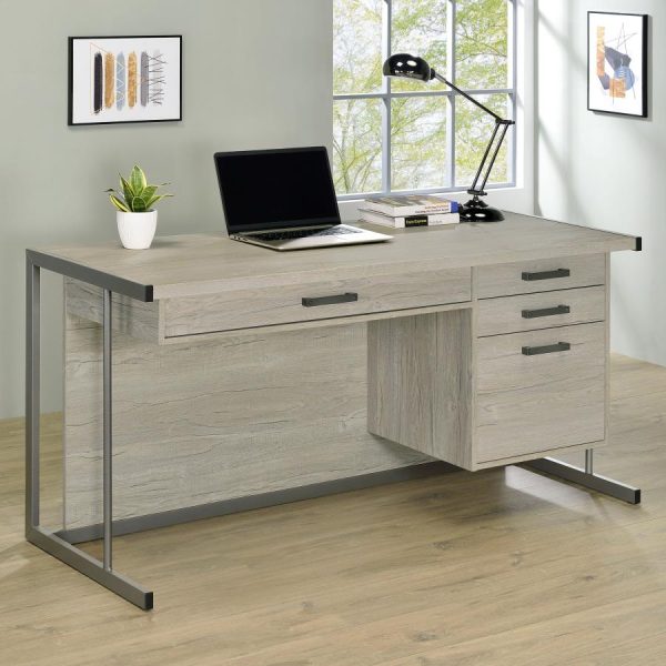 Loomis Grey Computer Desk Online