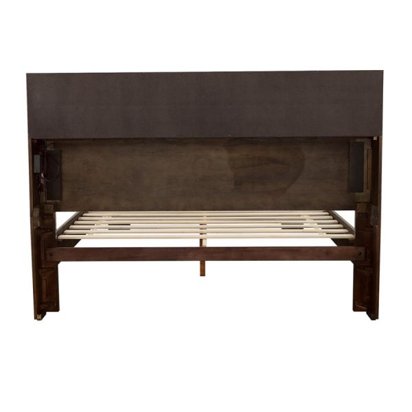 Jessica Brown Queen Bed For Discount