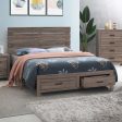 Brantford Brown Eastern King Storage Bed Fashion