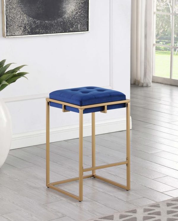 Nadia Blue Counter Stool on Sale