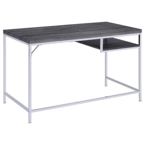 Kravitz Grey Writing Desk Supply