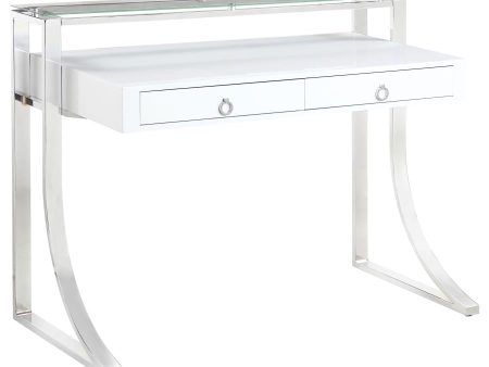 Gemma White Writing Desk For Discount