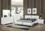 Jeremaine White Queen Bed 4 Pc Set Online Hot Sale