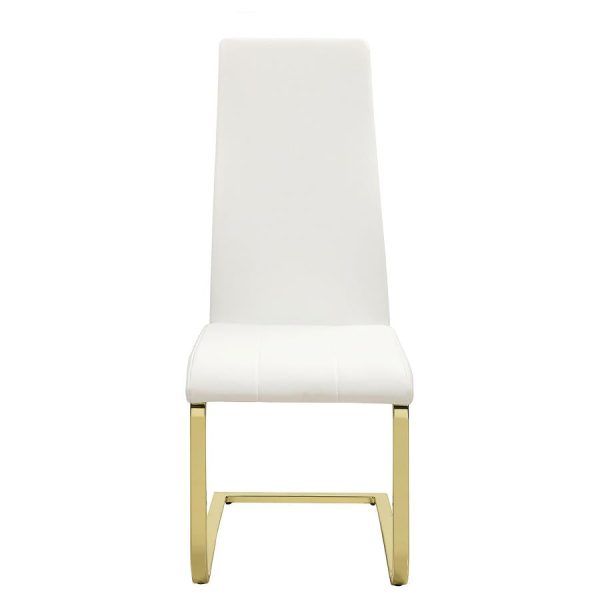 Montclair White Side Chair For Sale