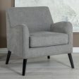 Charlie Grey Accent Chair on Sale