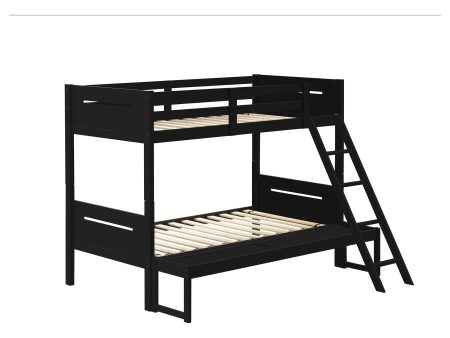 Littleton Black Twin   Full Bunk Bed Hot on Sale