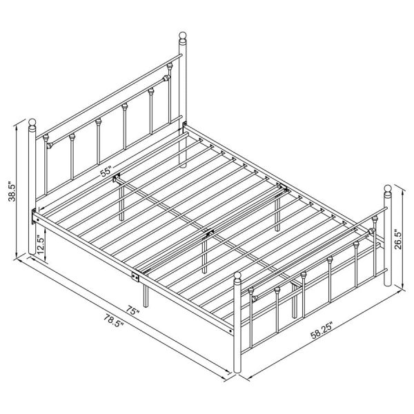 Canon White Full Bed For Discount