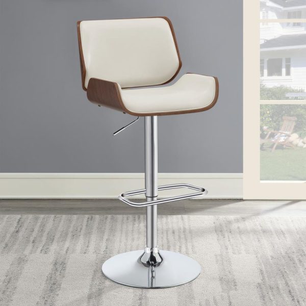 Folsom Ivory Adjustable Bar Stool Hot on Sale