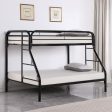 Morgan Black Twin   Full Bunk Bed Discount