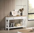 Maisy Brown Sofa Table Online Sale