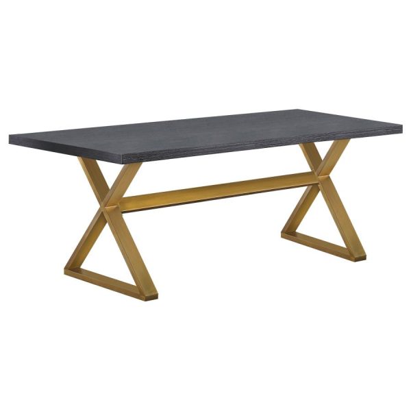 Conway Brown Dining Table Discount