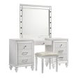 VALENTINO VANITY TABLE MIRROR (BULBS NOT INCLUDED)-WHITE Online now