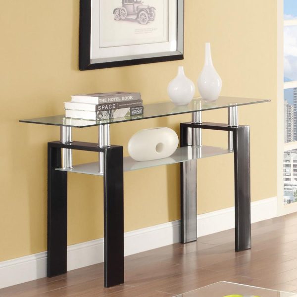 Dyer Black Sofa Table Sale