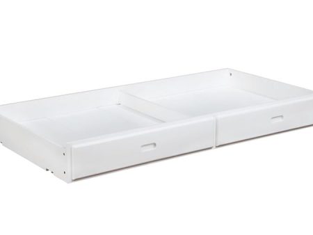 Chapman White Storage Trundle Fashion