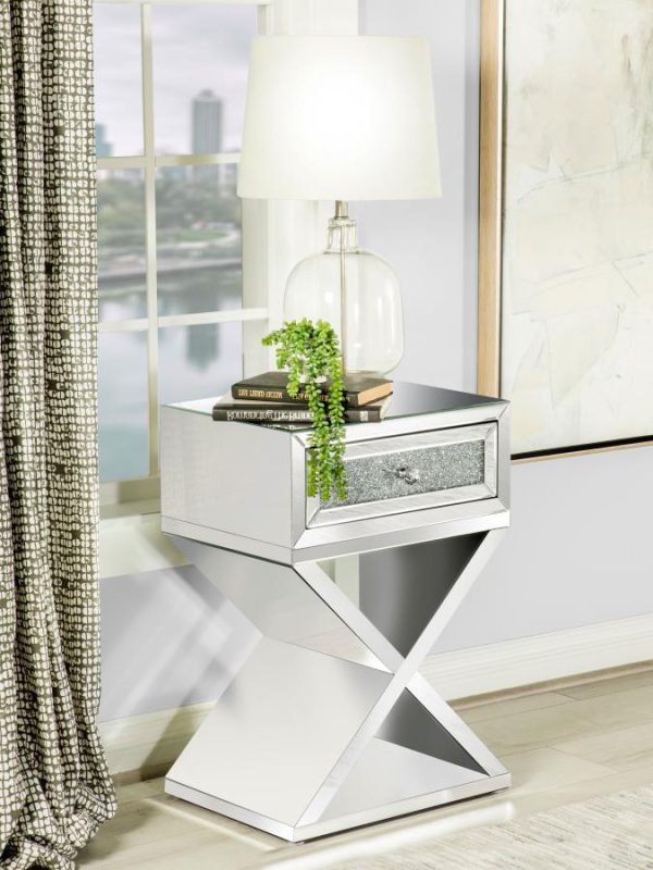 Hazel Silver Side Table Hot on Sale