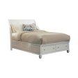 Sandy Beach Ivory Eastern King Storage Bed For Discount