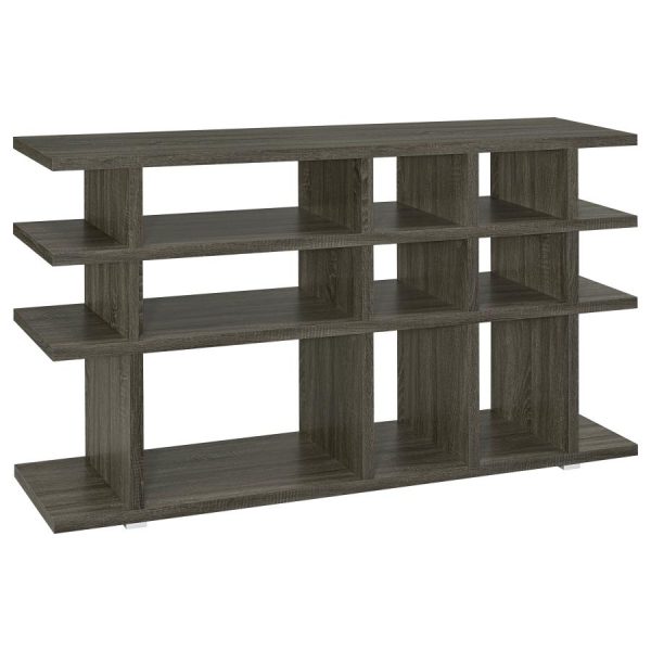 Santos Grey Console Bookcase on Sale