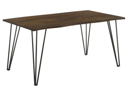 Topeka Brown Dining Table Hot on Sale