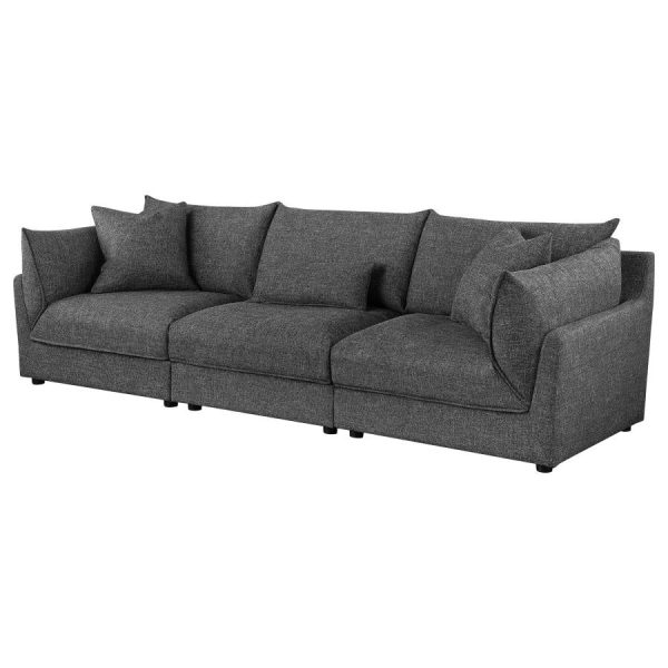 Sasha Black Sofa Supply