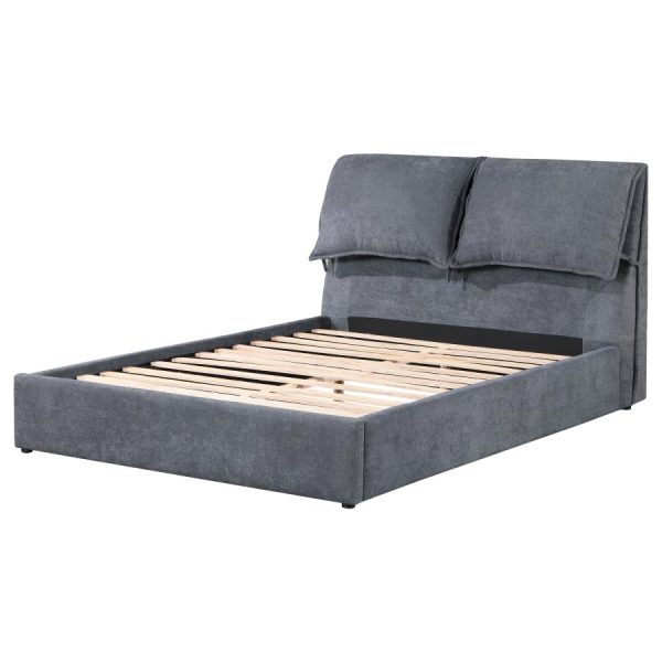 Laurel Grey Eastern King Bed Online now