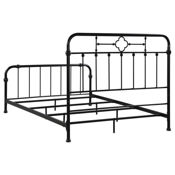 Packlan Black Eastern King Bed Fashion