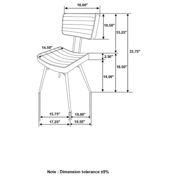 Misty Brown Side Chair Online