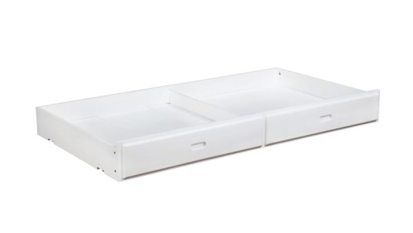 Chapman White Storage Trundle Fashion