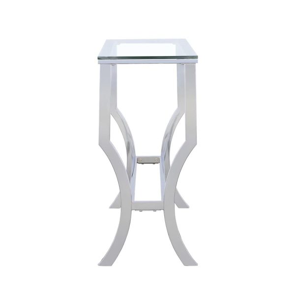 Saide Silver Sofa Table Discount