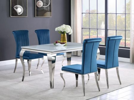 Carone Blue 5 Pc Dining Set Hot on Sale