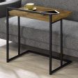 Dani Brown Side Table For Sale