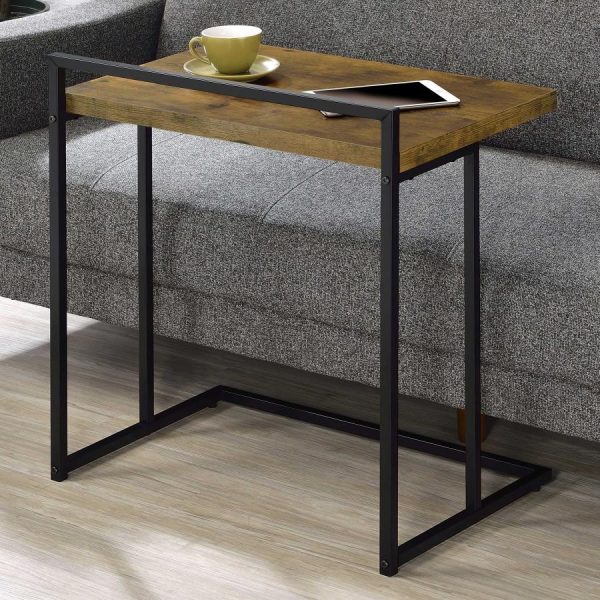 Dani Brown Side Table For Sale