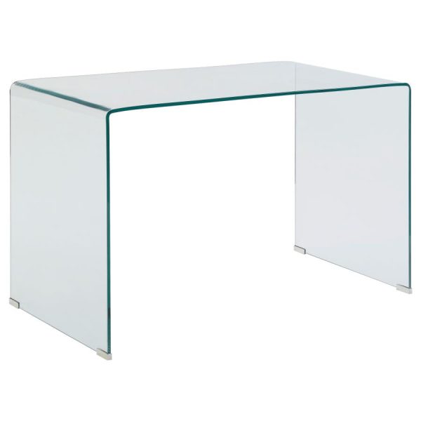 Ripley Clear Writing Desk Online Sale