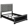 Cappola Black California King Bed 4 Pc Set For Sale