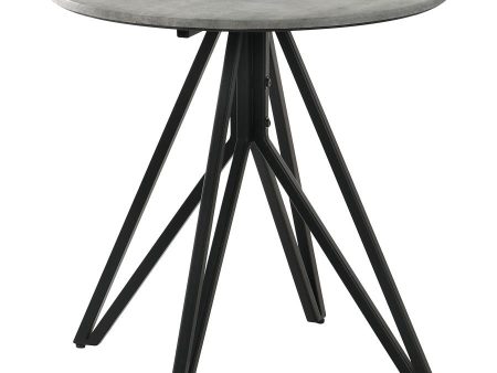 Hadi Grey End Table Discount