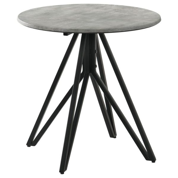 Hadi Grey End Table Discount