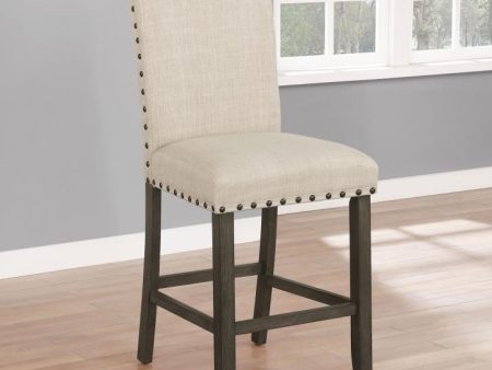 Ralland Beige Counter Stool For Cheap